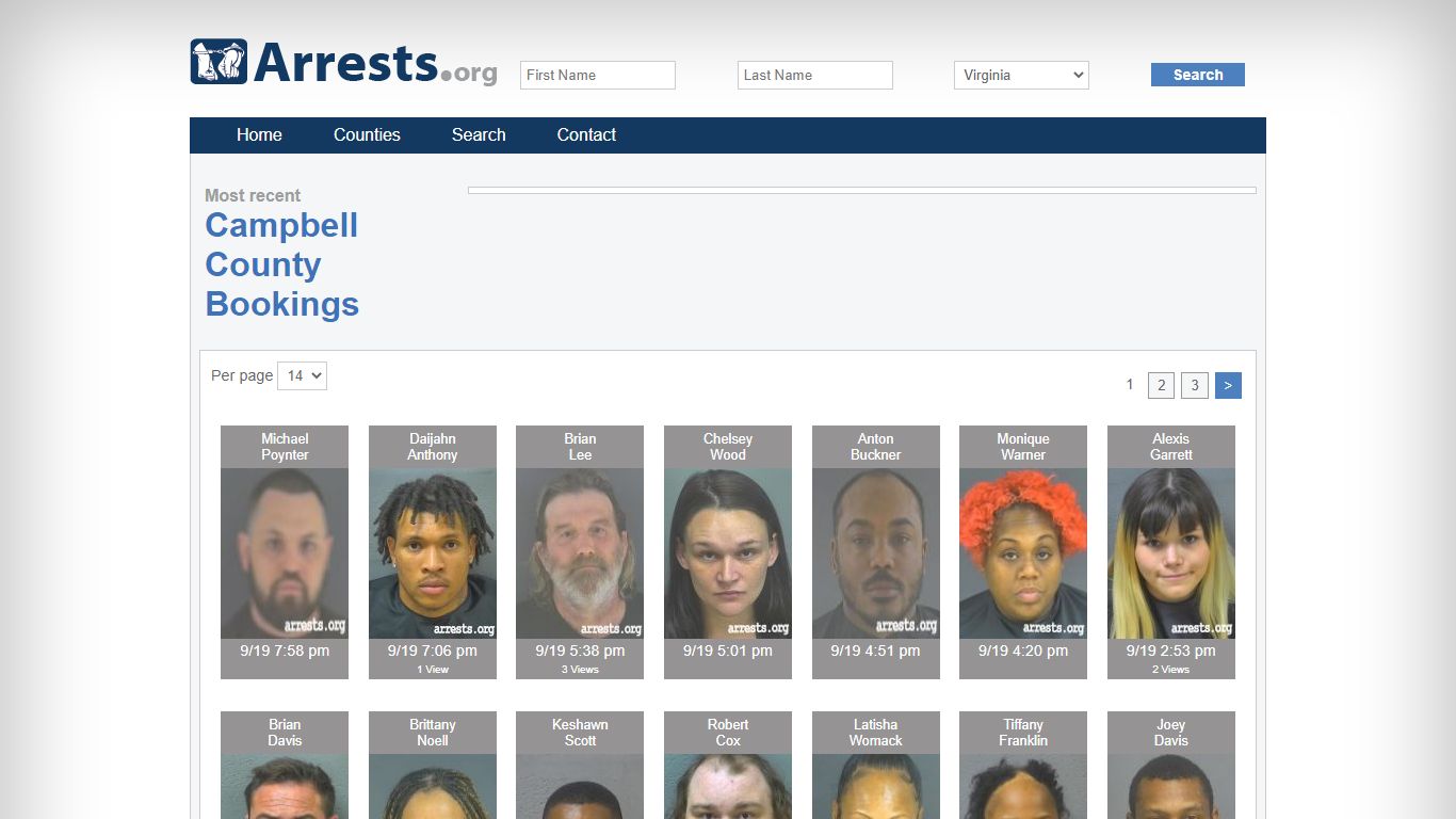 Campbell County Arrests and Inmate Search